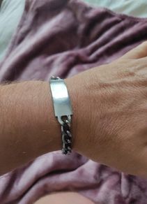ID Bracelet - Stainless Steel - Excellent Quality and Condition - blank  for engraving