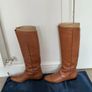 Authentic Sergio Rossi tall equestrian boots size 4 Image 7