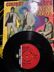 Chubby Checker vinyl single EP
