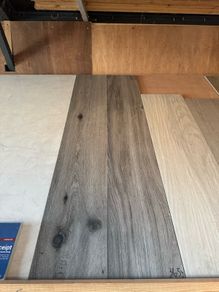 Joblot Grey Wood Effect Tile To Clear