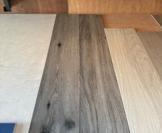 Joblot Grey Wood Effect Tile To Clear