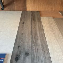 Joblot Grey Wood Effect Tile To Clear
