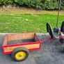 2 Seat Pedal go-kart with tipping trailer. Image 2