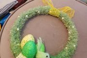 Handmade Easter mini wreath