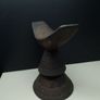Antique Carved Wooden African Tribal Headrest / Decorative Ethnic Art Image 2