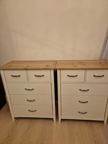 Two x chest of drawers