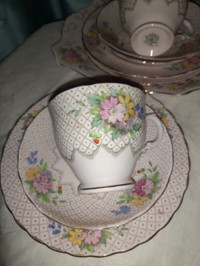 Vintage Tuscan China Tea Set