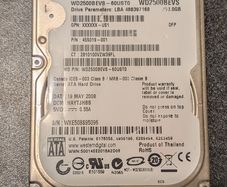 Western Digital Scorpio 250GB 2.5" SATA