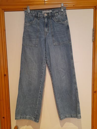 girls wide leg jeans