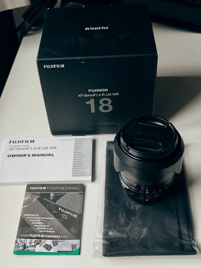 Fujifilm FUJINON XF18mm F1.4 R LM Weather Resistant lens