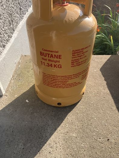 gas cylinder empty