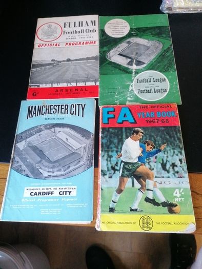 old football programmes