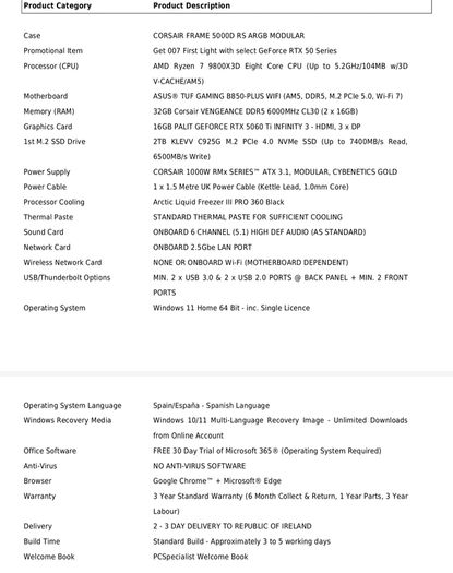 High-End Gaming PC + Peripherals Bundle