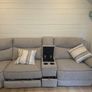 The Trek 2 x Powered recliners, 2x corner sofa & console from DFS Image 2