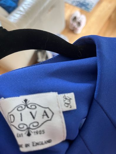 Royal Blue Diva Catwalk Dress