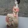 Vintage Lady on the Stairs figurine Image 6