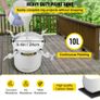 2-1/2 Gallon Pressure Feed Paint Tank Pot Spray Gun Sprayer System Air Fluid Hoses for House Keeping or Commercial Image 3