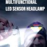 Super Rechargeable Outdoor LED Headlights, 6 Lighting Modes COB Rechargeable Head Mounted Lights, IPX7night Fishing Headlights Image 5