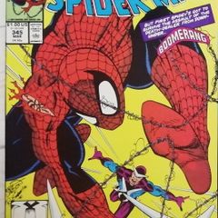 Amazing Spider-Man #345, Venom, Cletus Kasady & Boomerang Appearances (1991)