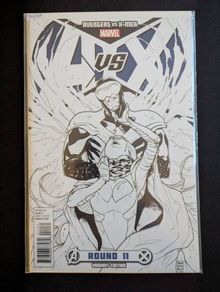Avengers vs X-Men B&W Variant (Marvel - 2012)