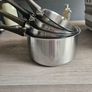 Set of  4 stainless steel saucepans Image 3