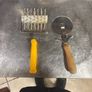 Commercial Pizza Cutter Wheel & Stainless Steel Dough Docker Roller Image 4
