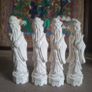 Vintage Chinese Figural Chess Pieces Image 2