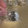3 gold and 4 silver knobs NEW Image 2