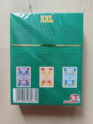 XXL Family Strategy Card Game (Six Different Games in One) BRAND NEW