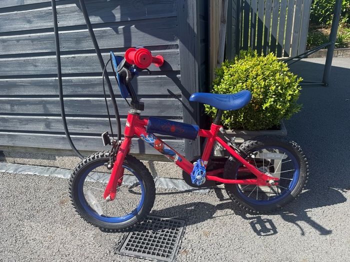 14 inch Spiderman bicycle