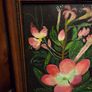 Oil on Canvas "Lillies" framed Image 2