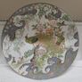 Peacock wall Plate gold gilt Image 5
