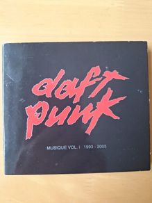 CD DVD Daft Punk Musique Vol. 1. 1993 - 2005