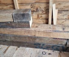 Railway slippers wood