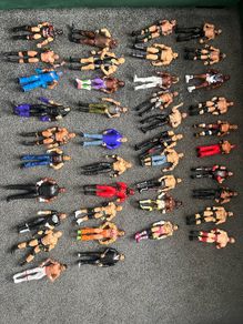 wwe wrestler figures x 70
