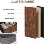 Bedside Table with 2 Storage Fabric Drawers Image 4