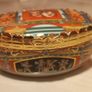 Gilt trinket dish 2001 Pompeii edition, collectable,  D18 post 6e Image 2