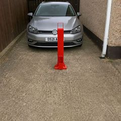 Security parking bollard