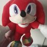 Knuckles Sonic The Hedgehog Plush Soft Toy Figure Image 2