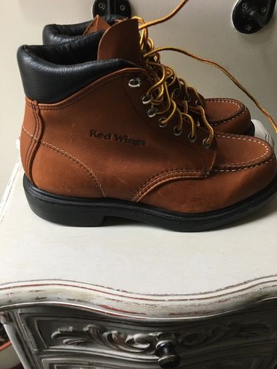 Red Wings , real leather , new, UK5