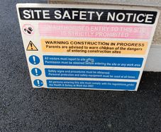 Site Safety Notice