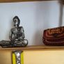 Beautiful Handmade 2-Tier Hanging Rope Shelf Image 4