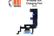 iPhone XR 6.1 Replacement Charging Port Dock Connector Flex Cable Mic Blue