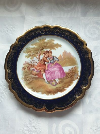 Limoges Porcelain Plate