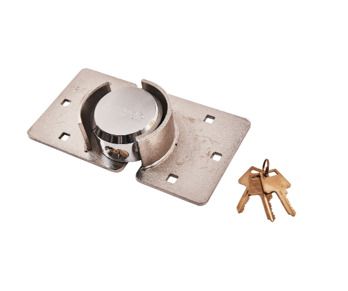 73mm shackleless round padlock