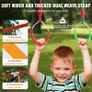 50 ft Ninja Warrior Obstacle Course Kids Outdoor Slackline 12 Obstacles Image 2