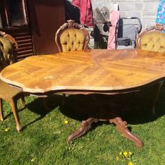 Vintage Dining table and chairs