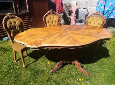 Vintage Dining table and chairs