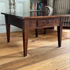 Teak coffee table