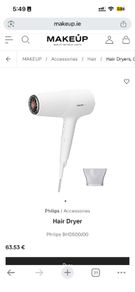 Philips BHD500/00 hairdryer